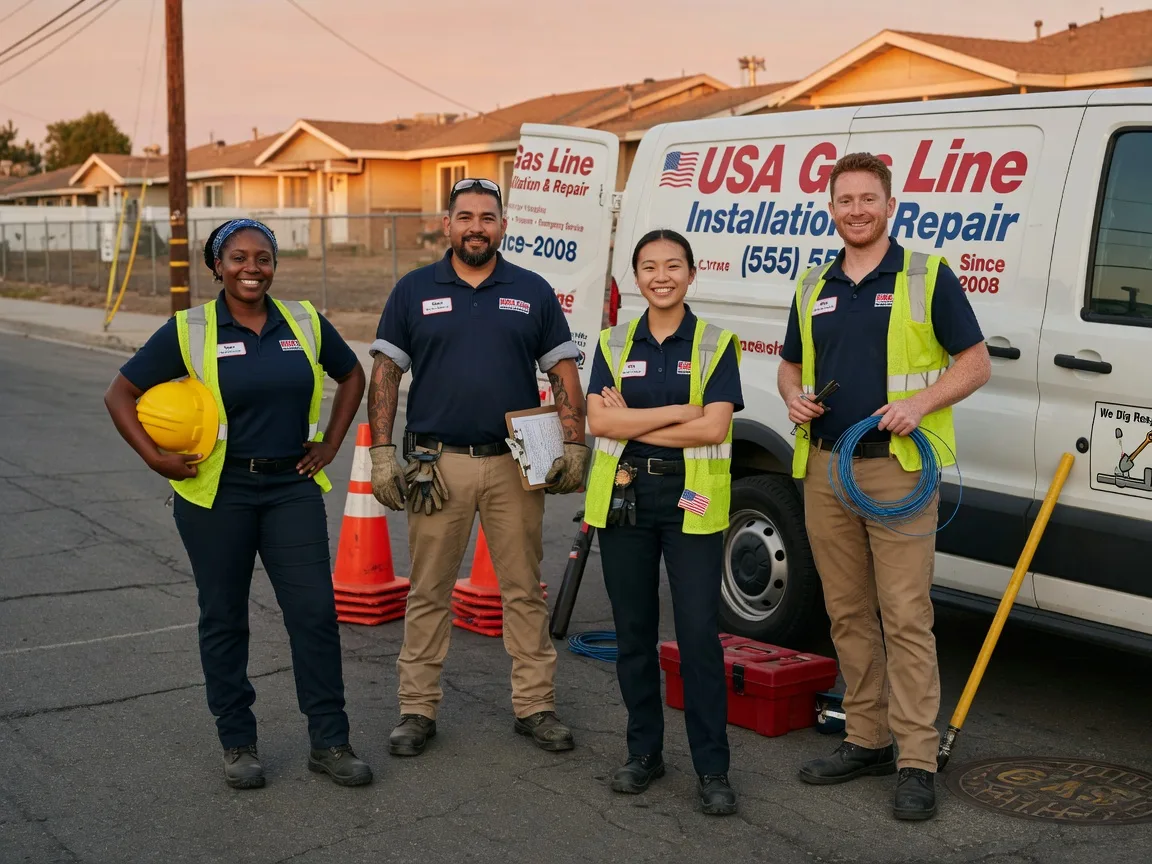 Gas Line Installation company in Lake Creek, TX